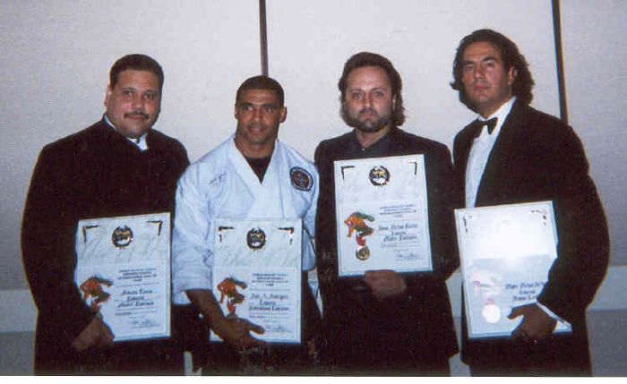 Induction into the World Head of Sokeship Council Hall of Fame 1999 - Weapons Instructor of the Year